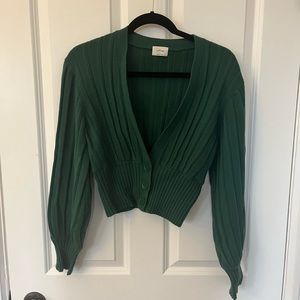 Green Wilfred Sweater Aritzia S